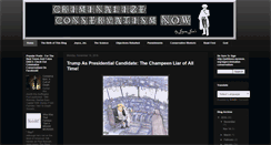 Desktop Screenshot of criminalizeconservatism.com
